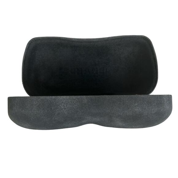 Chanel Sunglasses Eyeglasses Large Gray Suede Clamshell CC Logo CASE ONLY Rare - Picture 7 of 8